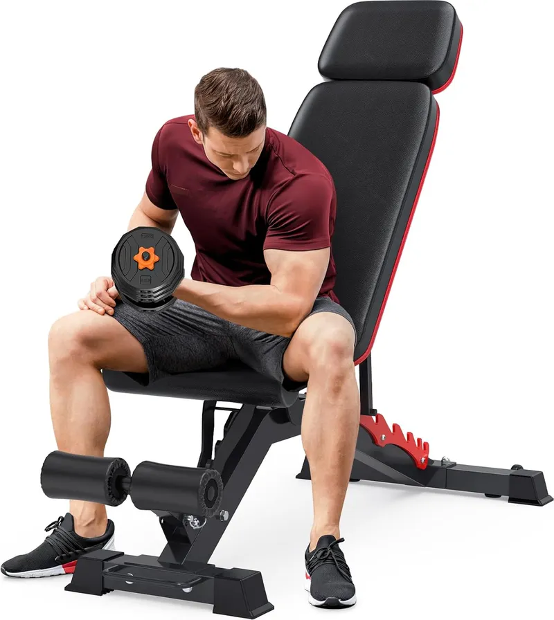 TYRSEN 1200LBS Adjustable Weight Bench Press
