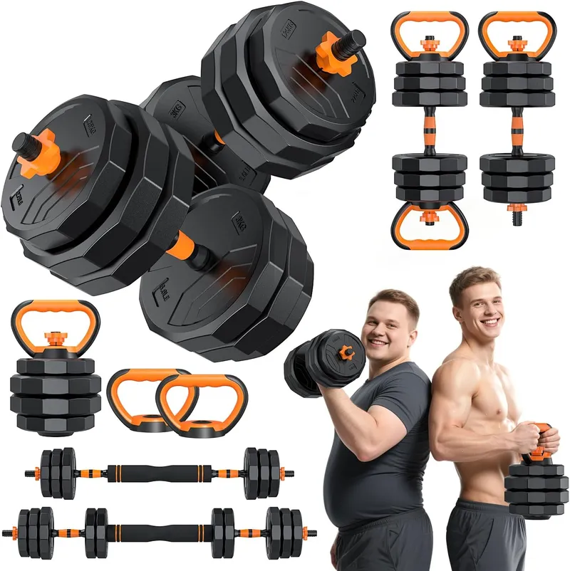 TYRSEN 5-in-1 Adjustable Dumbbell Set