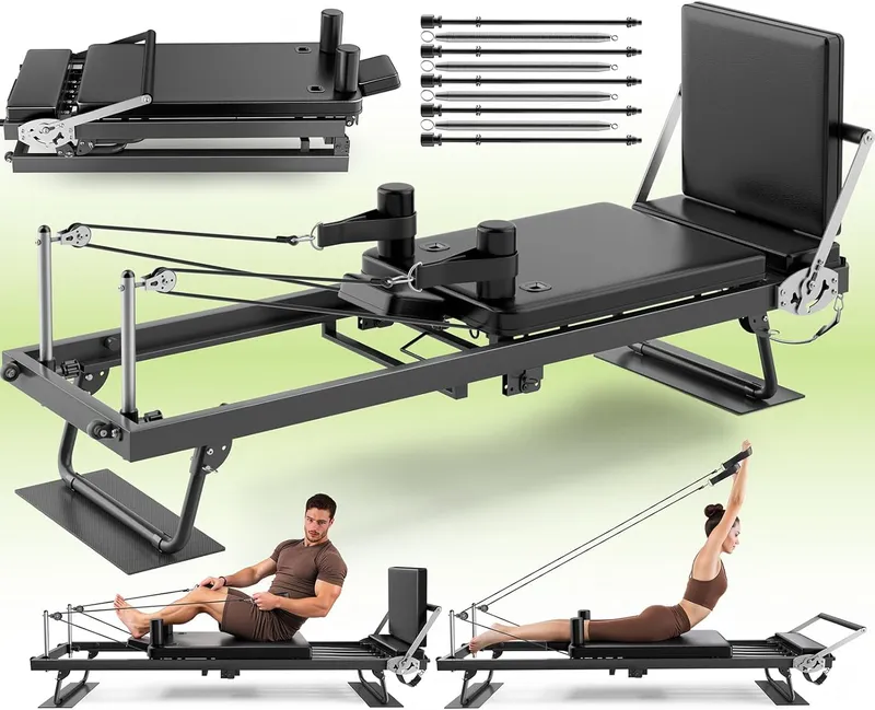 TYRSEN 91 Inch Pilates Reformer Machine