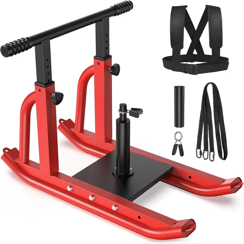 TYRSEN Weight Sled, Heavy-Duty Push Pull Sled
